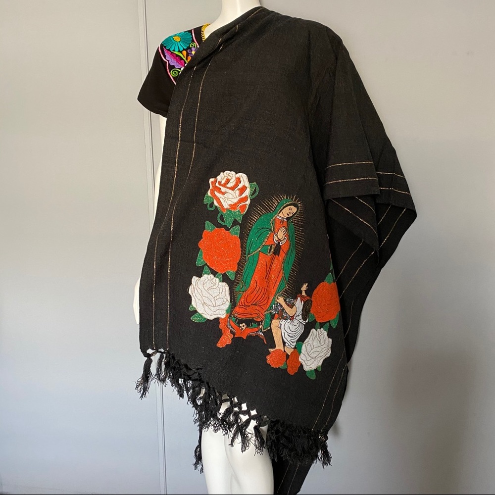 Virgen de Guadalupe/ Virgin Mary Mexican rebozo
